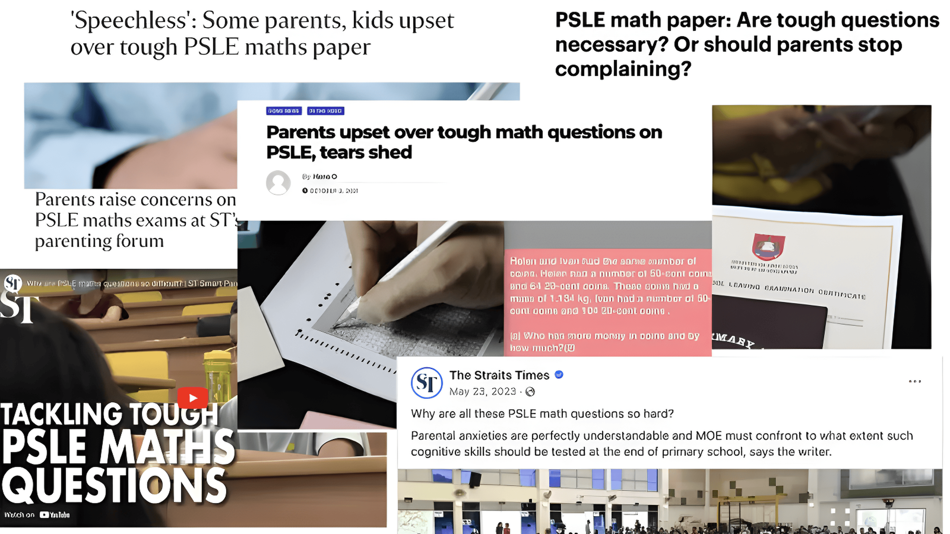 Math Olympiad type questions for PSLE